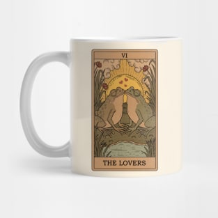 The Lovers - Frogs Tarot Mug